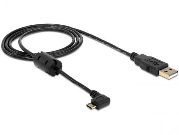 Datenkabel mit Winkelstecker seitlich f. TomTom Via 130 Europe Traffic