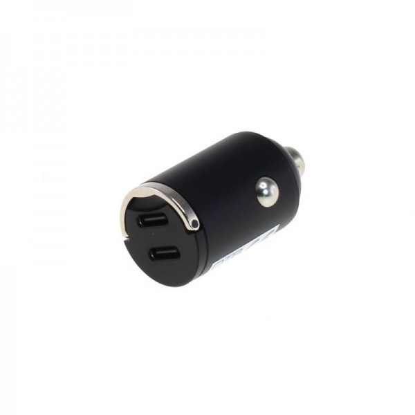 Autoladeadapter USB Dual (USB-C) mit USB Power Delivery USB-PD - 2-Port - 40W (2x20W) 