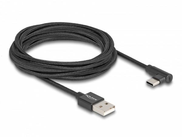 USB-C Kabel Ladekabel gewinkelt 3m f. Garmin dezl LGV710